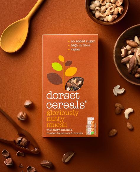 Dorset Cereals, Dried Pineapple, Ultimate Breakfast, Brazil Nuts, Food Photoshoot, How To Roast Hazelnuts, Fruit Photography, Food Poster Design, Coffee Photography