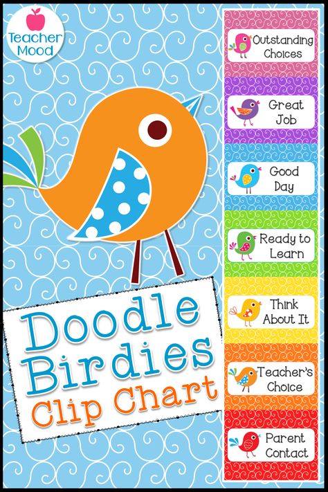 This Boho Bird themed classroom clip chart is an easy way to complement PBIS efforts in your classroom! Students clip up in recognition positive behaviors like following rules and directions, and may clip down as a reminder to make different choices. The behavior clip chart is perfect for use conjunction with Class Dojo and works very well in lower elementary classes. #bohobirdtheme #birdclassroom #kindergarten #firstgrade #secondgrade #behavior #PBIS #classroommanagement #teachermood Boho Birds Classroom Theme, Classroom Behavior Chart, School Works, Behavior Clip Charts, Class Dojo, Parent Contact, Boho Birds, Behavior Chart, Clip Chart