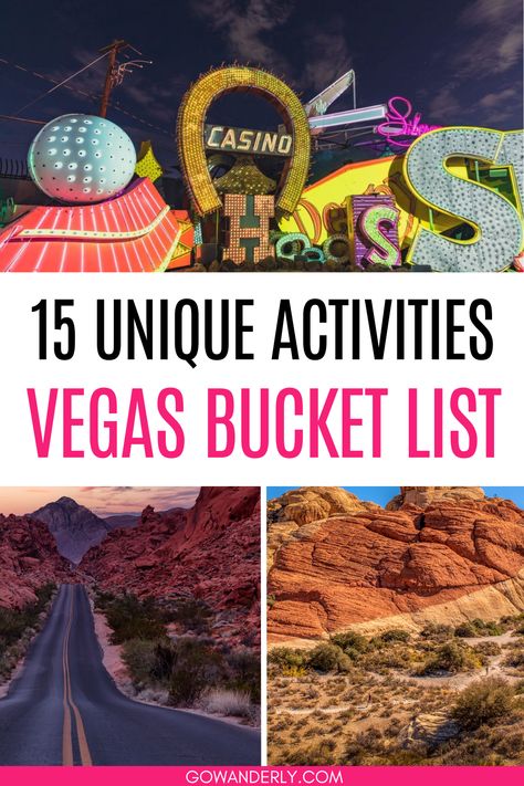 unique things to do in vegas 4 Day Vegas Itinerary, Vegas To Do List Things To Do, One Day In Las Vegas, Fun Things To Do In Vegas For Couples, Best Casinos In Las Vegas, What To See In Las Vegas, Las Vegas Must Do Bucket Lists, Things To See In Vegas, Vegas Fun Things To Do