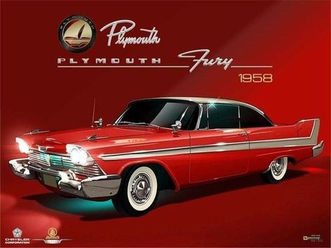 Foto Cars, Vintage Concept, Plymouth Cars, Automobile Advertising, Tv Cars, Plymouth Fury, Mopar Cars, Mopar Muscle Cars, Classic Racing Cars