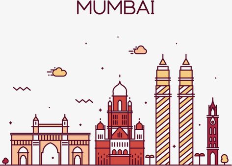 Mumbai Clipart, Mumbai Street, Happy Karwa Chauth, Simple Cartoon, Art Png, Vector Png, Vector Hand, Clipart Images, Free Png