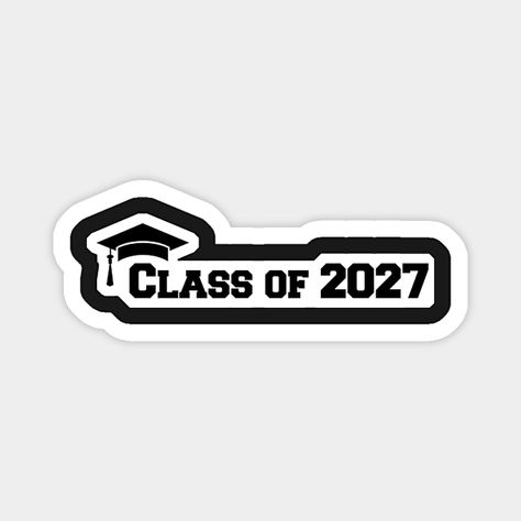 Class of 2027 graduation celebration -- Choose from our vast selection of magnets to match with your desired size to make the perfect custom magnet. Pick your favorite: Movies, TV Shows, Art, and so much more! Available in two sizes. Perfect to decorate your fridge, locker, or any magnetic surface with. Class Of 2027, Graduation Cap Designs, Cap Designs, Actor Picture, Graduation Celebration, Graduation Cap, Custom Magnets, Magnets, Tv Shows