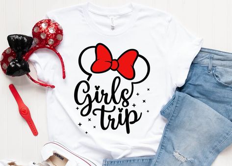 Disney Girls Trip Shirt-family Disney Shirt Matching Disney - Etsy Disneyland Christmas Outfit, Disney Christmas Outfits, Girls Disney Shirts, Christmas Clothing Ideas, Family Disney Shirts Matching, Custom Disney Shirts, Matching Disney Shirts, Disney Trip Shirts, Disneyland Shirts