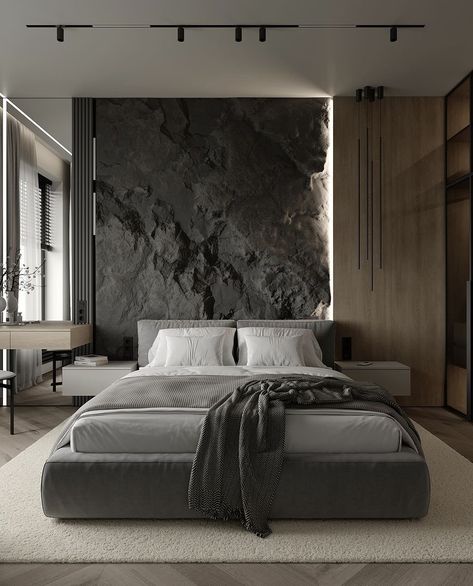 Sleeping Room Design, Best Home Interior Design, Minimal Interior Design, Bedroom Bed Design, Bedroom Furniture Design, Minimalism Interior, Minimalist Bedroom, Luxurious Bedrooms, Interior Design Bedroom