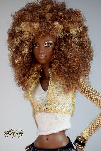 Summer | Mr.Royalty | Flickr Natural Hair Doll, Original Barbie Doll, Making Wigs, Angora Goat, Diva Dolls, African American Dolls, Beautiful Barbie Dolls, Fashion Royalty Dolls, Unique Dolls