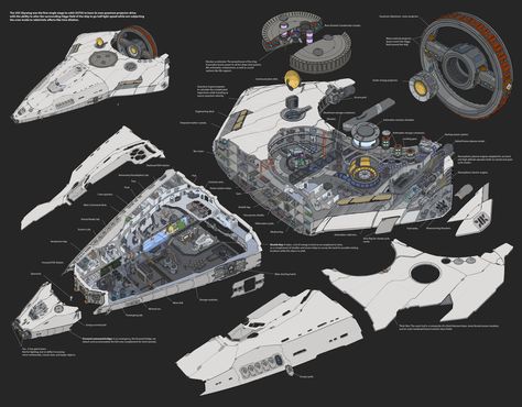 ArtStation - Interstellar ship, Alex Langensiepen Interstellar Ship, Ship Layout, Space Fleet, Concept Vehicles Sci Fi, Star Ship, Space Ships Concept, Space Engineers, Spaceship Interior, Sci Fi Spaceships