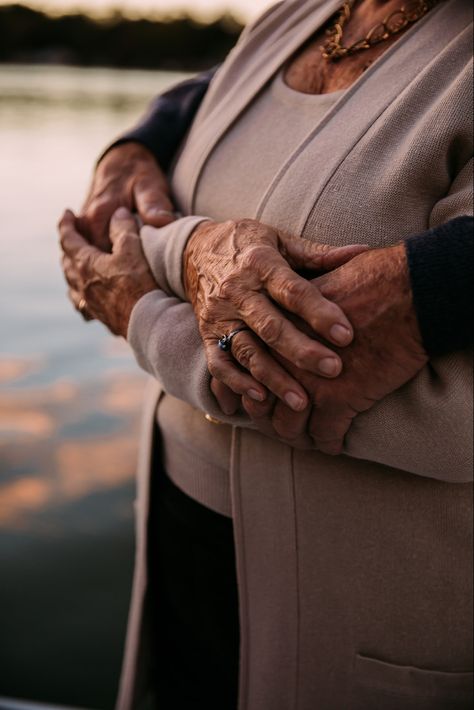 Michigan, beautiful landscape, grandparents, outdoor photoshoot, lake photoshoot, couples photoshoot, older couple, utah photography, LGBTQ+ friendly photographer, pose inspo, pose prompts, intimate, couples session, romantic, sweet couple, golden hour, lake, grass, waterfront property, cardigan Grandparents Couple Photography, Retired Couple Photography, Older Parents Photography, Middle Age Photoshoot, Grandparents Couple Photoshoot, Parents Photoshoot Older, Old Couple Photography Poses, Engagement Photos Middle Aged, Old Couple Photoshoot Poses