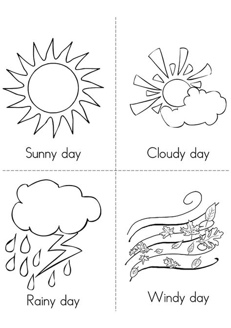 Weather Art And Craft, Weather Coloring Pages Free Printable, Weather Activities Toddlers, Weather Crafts For Preschoolers, Weather Worksheets Preschool, My Weather Book, Weather Worksheets For Kindergarten, Weather Crafts For Toddlers, Weather Coloring Pages