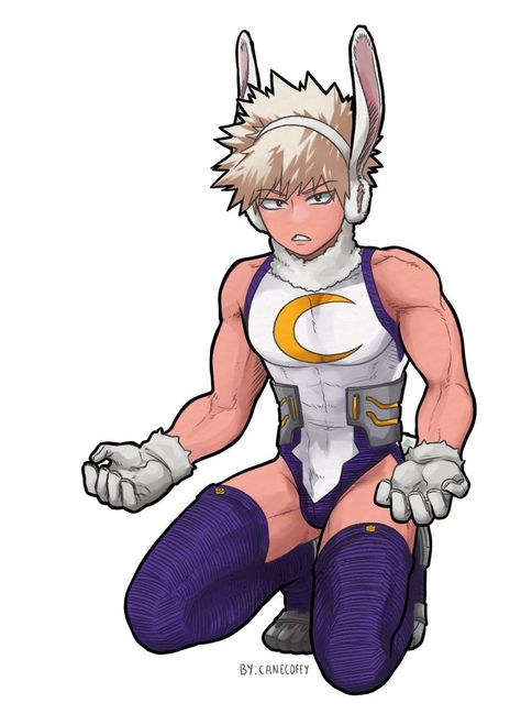 New Years Art, My Hero Academia Costume, Rabbit Costume, Klance Comics, New Year Art, Bakugou Manga, Holiday Artwork, Hottest Anime Characters, Hero Costumes