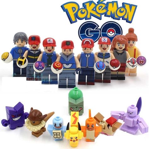 Lego Pokemon, Lego Iron Man, Cool Pokemon Cards, Micro Lego, Lego Custom Minifigures, Lego Robot, Lego Mini, Lego Super Heroes, Lego Pictures