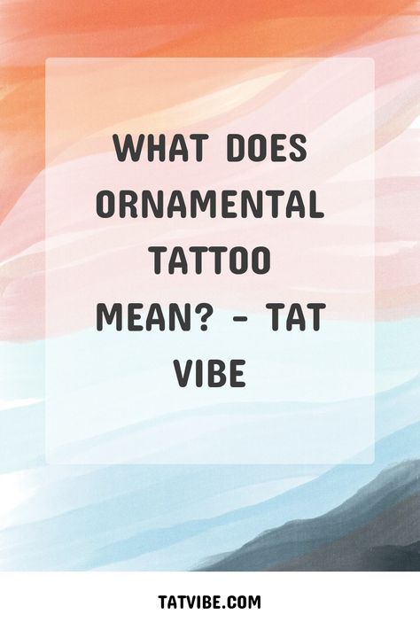 Ornamental tattoos are decorative body art that focus on intricate patterns and aesthetic designs rather than specific images or symbols. They often draw Ornamental Tattoo Meaning, Make Temporary Tattoo, Indian Henna Designs, Ornamental Tattoos, Bumble Bee Tattoo, Traditional Henna, History Tattoos, Ornamental Tattoo, Meaningful Tattoo