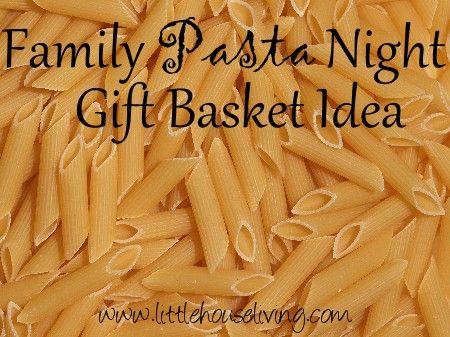 Family Pasta Night Gift Basket Idea! Pasta Gift Basket, Family Pasta, Raffle Basket, Pasta Night, Gift Basket Ideas, Basket Ideas, Gift Basket, Pasta