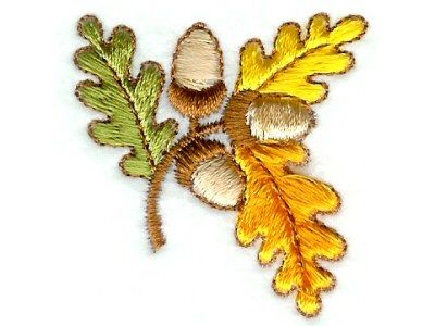 Free Embroidery Design: Mini Autumn Leaves Fall Leaves Embroidery Designs, Autumn Embroidery, Leaves Embroidery, Fall Embroidery Designs, Quilting Software, Creeper Minecraft, Sewing Embroidery Designs, Free Machine Embroidery Designs, Flower Embroidery Designs