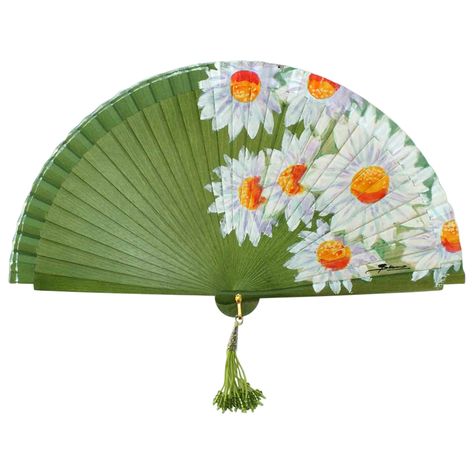 Hand painted fan Fan Painting, Mediterranean Style Decor, Plates Handmade, Chinese Fans, Painted Fan, Antique Fans, Folding Hand Fan, Fan Decoration, Japanese Fan