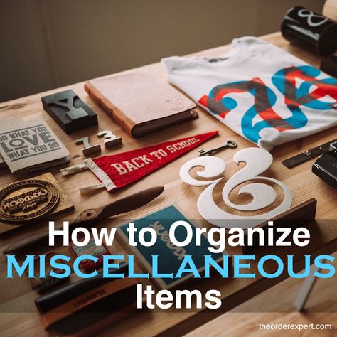 You've got lots of knickknacks on your kitchen counter, living room coffee table, and in your junk drawer. You want to put things in order, but you're not quite sure how to proceed. Do things belong together, or not?  These tips will help you organize things in a pinch. Universal Studio, Logo Design Process, Miscellaneous Items, How To Organize, Soft Skills, Yard Sale, Vintage Store, Awe Inspiring, Getting Organized