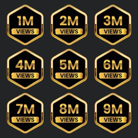 1 million to 9 million plus views celebration thumbnail design vector Celebration Background Design, Price Tag Design, Iphone Wallpaper Earth, Wallpaper Earth, Celebration Background, Thumbnail Design, Youtube Logo, Social Icons, Business Icon