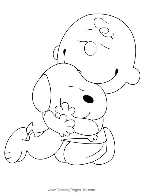 Hug Snoopy Coloring Page Snoopy Coloring Pages, Wood Burning Stencils, Mini Canvas Art, Mini Canvas, Stained Glass Patterns, Pictures To Draw, Colouring Pages, Free Kids, Printable Coloring