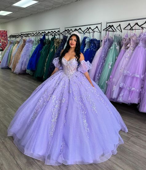 ✨New in store✨ Also available to order in Emerald/Gold and Ivory/Gold . . . . . . #quinceañera #quincedress #quince #morileeofficial #morileequince #15años Lilac Ball Gown, Tulle Quinceanera Dresses, Quinceañera Dresses, Quince Dress, Quince Ideas, Prom Dresses For Sale, Quinceanera Dress, Mori Lee, Quinceanera Dresses