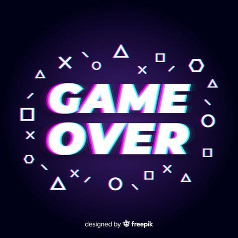 Fondo game over con distorisión | Free Vector #Freepik #freevector Arcade Retro, Game Over, Shirt Prints, All Games, Boys T Shirts, Creative Inspiration, Game Design, Concept Design, Tshirt Print