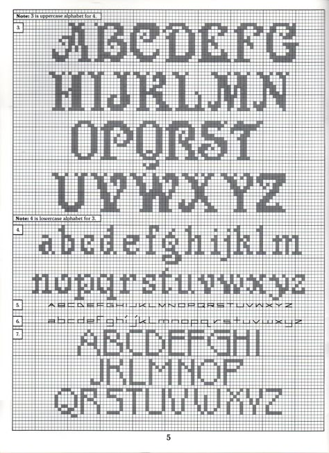 ALPHABET PATTERNS Crochet Letters Pattern, How To Embroider Letters, Cross Stitch Letter Patterns, Alphabet Patterns, Crochet Alphabet, Cross Stitch Numbers, Free Cross Stitch Charts, Cross Stitch Alphabet Patterns, Cross Stitch Fonts