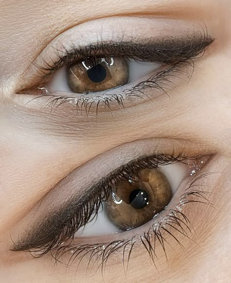 Shaded Eyeliner Tattoo, Permanent Eyeliner Before And After, Eyeliner Tattoo Ideas, Permanent Eyeshadow, Eyeliner Tattoo Permanent, Tatoo Eyeliner, Eyeliner Permanent Makeup, Pmu Eyeliner, Dynamic Tattoo