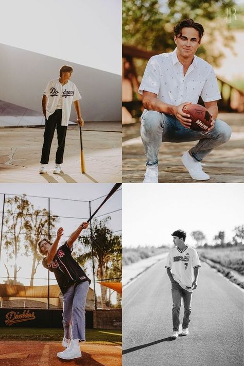 Need guy senior photo outfit ideas? Look no further! Check out my latest blog post for a curated collection of the top senior photo outfits for guys, complete with examples and styling suggestions. Don't miss out on this valuable resource for your upcoming senior pictures for guys! Senior Pictures For Boys, Spring Senior Pictures Outfits, Senior Pictures For Guys, Senior Photo Outfit Ideas, Baseball Senior Pictures, Boy Senior Portraits, Spring Senior Pictures, Outfits For Guys, Senior Photos Boys