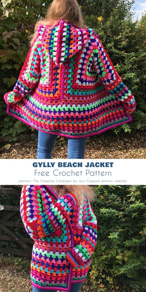 Find a Perfect Cardigan for Summer, 5 Ideas with Free Crochet Patterns Beach Jacket, Crochet Jacket Pattern, Crochet Dreams, Crochet Cardigan Pattern Free, Crochet Cardigans, Crochet Hoodie, Crochet Cardigan Sweater, Perfect Cardigan, Creative Crochet