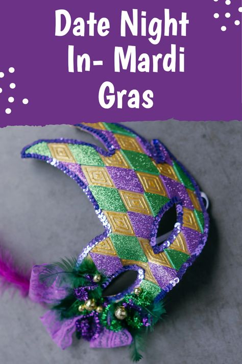 Let the good times roll! 🎉 Celebrate Mardi Gras with a Date Night In! Enjoy a night in with a Cajun/Creole themed dinner, delicious drinks and great company! Get ready for a night of good food, fun conversations, and great memories! Decorate With Green, Madi Gras, Shrimp Gumbo, Themed Dinner, Dinner Delicious, Date Night In, Date Night Ideas, Let The Good Times Roll, Delicious Drinks