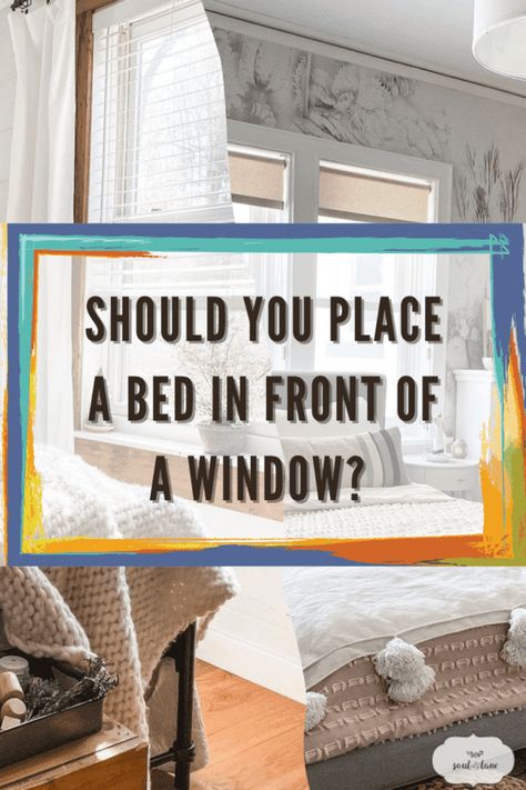 Is a Window Above a Bed a Good Idea? Bedroom Under Window Ideas, Master Bed Facing Window, Headboard By Window, Placing A Bed In Front Of A Window, Day Bed In Front Of Window, Bed In Front If Window, Bed I Front Of Window, Bed Under The Window Ideas, Master Bed Against Window Bedroom Designs