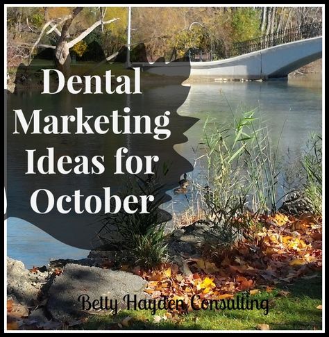 Dental Marketing Ideas to grow your practice and exceed patient expectations during the month of October… Dental Marketing Ideas, Dental Office Management, Ortho Marketing, Dental Office Marketing, General Physician, Dental Advertising, Office Management, Coconut Oil For Teeth, Success In Business