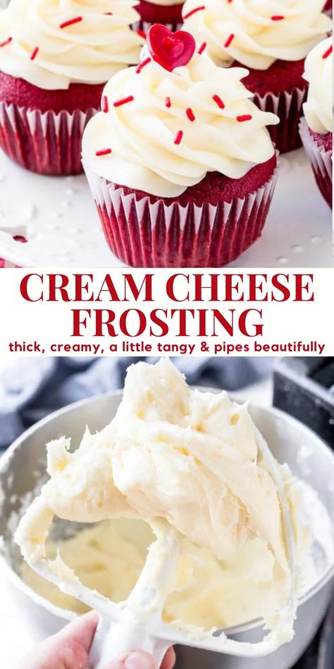 Best Cream Cheese Frosting Recipe, Easy Cream Cheese Frosting, The Best Cream Cheese Frosting, Best Cream Cheese Frosting, Chocolate Buttercream Frosting Recipe, Cream Cheese Buttercream Frosting, Cream Cheese Frosting Easy, Vegan Cream Cheese Frosting, Chocolate Banana Cake