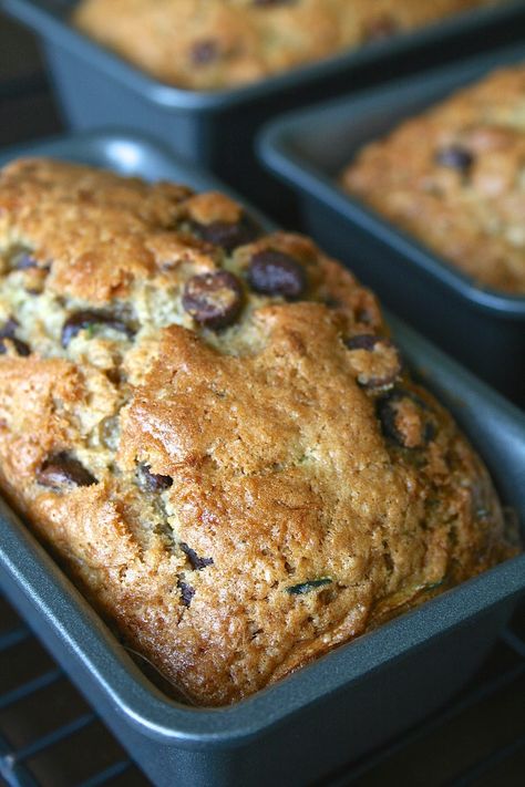 Chocolate Chip Zucchini Bread Mini Loaves, Small Loaf Zucchini Bread, Mini Loaf Zucchini Bread Recipe, Mini Loaf Zucchini Bread, Zucchini Mini Loaves, Mini Zucchini Bread Loaves, Chocolate Chip Mini Loaves, Zucchini Loaves, Chocolate Cake Aesthetic