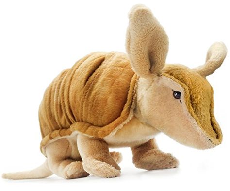 Texas Armadillo, Realistic Stuffed Animals, Silly Things, Teddy Bear Stuffed Animal, Weird Creatures, Weird Animals, 10 Inch, Stuffed Animals, Soft Plush