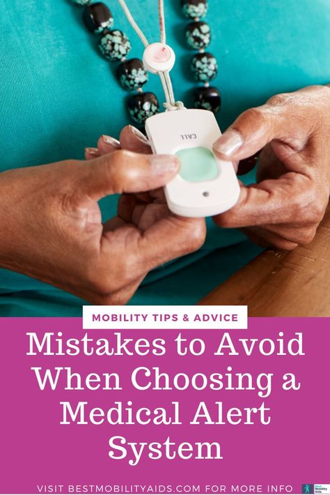 Thinking of buying a medical alert system? In this guide, we uncover the common mistakes to avoid when choosing a medical alert system. #MedicalAlertSystem #SeniorLiving #SeniorSafety Alert Program, Life Alert, Medical Alert Necklace, Mobility Aids, Medical Alert, The Common, Medical, Signs