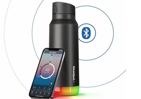 Here is a smart water bottle that combines with your smartphone to help you stay hydrated. The HidrateSpark Pro 32oz Water Bottle features a rechargeable smart LED sensor puck. Its[...] The post HidrateSpark Pro 32oz App Smart Water Bottle appeared first on iPhoneNess. Smart Bottle, 32oz Water Bottle, Daily Water Intake, Daily Water, Water Intake, Smart Water, Smart Water Bottle, Phone Repair, Stay Hydrated