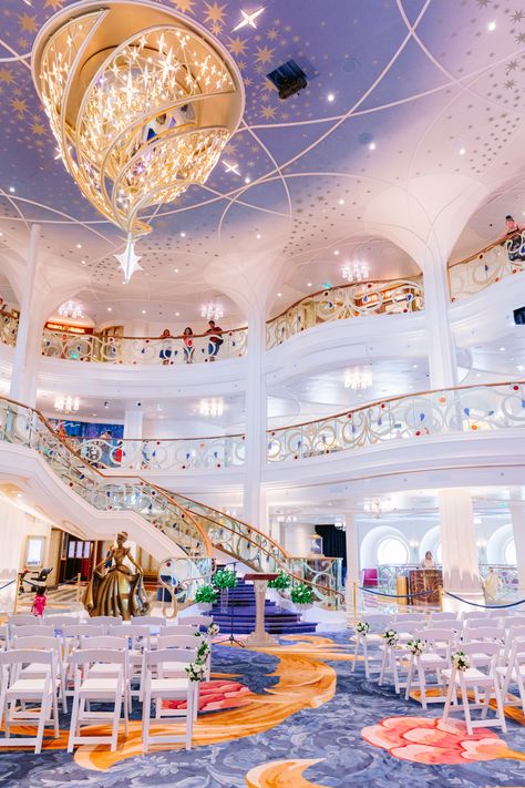 Disney World Wedding Venues, Disney Wish Cruise Wedding, Disney Cruise Wedding Ideas, Disney Cruise Wedding, Cinderella Wedding Theme, Disney Wedding Venue, Disney World Wedding, Disney Wish, Cocktail Lounge