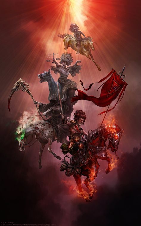 4 Horsemen Of The Apocalypse Tattoo, Horseman Of The Apocalypse Art, Four Horsemen Of The Apocalypse Tattoo, Horsemen Of The Apocalypse Art, Four Horsemen Of The Apocalypse Fantasy Art, 4 Horses Of The Apocalypse, Apocalypse Tattoo, Four Horsemen Of The Apocalypse, The Four Horsemen