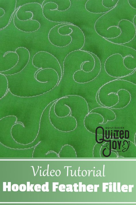 Basic Quilt Patterns, Free Motion Quilt Tutorial, Longarm Quilting Tutorials, Quilting Stitch Patterns, Long Arm Quilting Patterns, Feather Quilt, Free Motion Designs, Sewing Machine Quilting, Free Motion Quilting Patterns