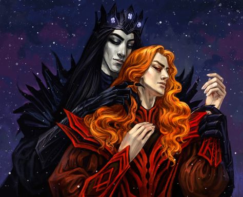 Melkor and Sauron, Rami Fon Verg on ArtStation at https://www.artstation.com/artwork/gBB8G Melkor And Sauron, Morgoth Bauglir, Melkor Morgoth, Tolkien Elves, Tolkien Art, Lotr Art, Anime Collection, Thranduil, Fashion Illustration Sketches