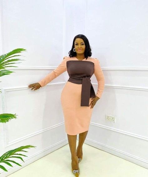 Simple Corporate Dress, Corporate Wear For Ladies, Official Wear For Ladies Classy, English Gown Styles For Ladies, Corporate Dresses Classy Work Outfits, Corporate Dresses Classy, English Gown Styles, Baddie Office, Corporate Clothes