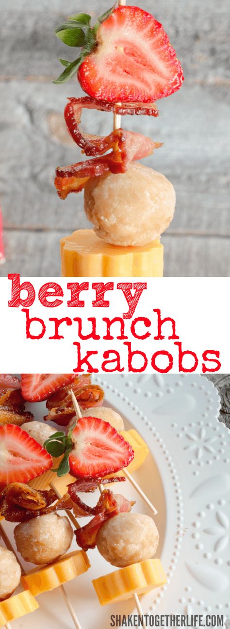 Brunch Kabobs, Easy Brunch Ideas, Sweet Brunch, Easy Brunch Recipes, Boozy Brunch, Brunch Easy, Pizza Margherita, Breakfast Bites, Brunch Time