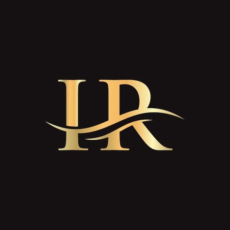 Ir logo design initial ir letter logo de... | Premium Vector #Freepik #vector #royal-logo #luxury-logo #monogram-logo #luxury-brand I Name Logo, Ir Logo Design, Ir Logo, Letter I Logo, Creative Doodles, Royal Logo, Logo Luxury, Letter Logo Design, Luxury Logo