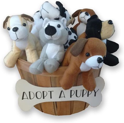 Bulk Party Favors, Puppy Plush, Large Stuffed Animals, Farm Toys, Toy Puppies, Puppy Adoption, Plush Dog, Birthday Party Favors, Fun Decor