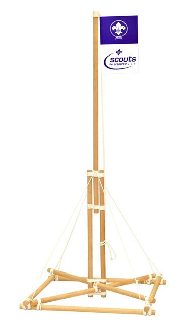 Mini-Pioneering Kit - Flag Pole Pioneering Pramuka, Scout Games, Camping Projects, Pioneer Camp, Travel Equipment, Trail Life, Chuck Box, Adventure Club, Scout Activities