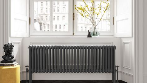 Bathroom Mountain, Best Radiators, Black Radiator, Column Radiator, Traditional Radiators, Radiator Heater, Black Radiators, Horizontal Radiators, Column Radiators