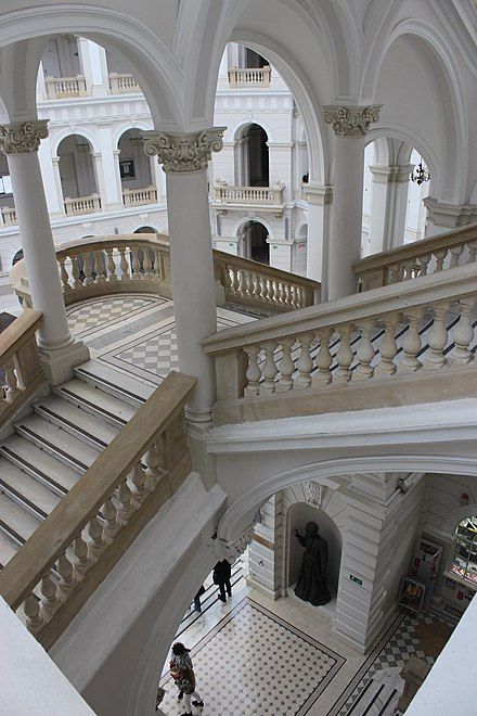 Warsaw University of Technology - Wikiwand Warsaw University Of Technology, Poland University, Architecture Motivation, Warsaw Aesthetic, Poland Aesthetic, Warsaw University, Castle Layout, Castle House Plans, Warsaw City