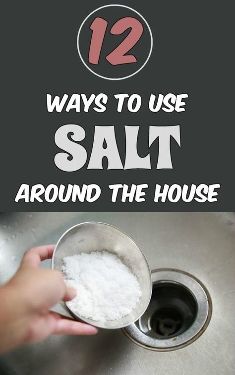 12 ways to use salt around the house. Remove Sweat Stains, Organize Life, Vegan Probiotics, Sprinkle Salt, Spilled Wine, Earth Energy, Homemade Cleaning, Washing Soda, Sweat Stains