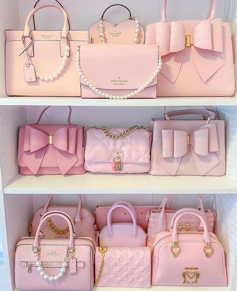 Pink Purses, Tas Chanel, Tas Mini, My Style Bags, Pink Lifestyle, Pretty Pink Princess, Luxury Bags Collection, Tas Fashion, Pink Life