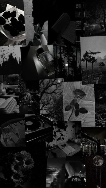 Black Aesthetic Collage, Black Collage, Black Wallpapers, Queen Aesthetic, Fotos Aesthetic, Iphone Wallpaper Fall, Black And White Theme, Dark Romance Books, Wall Papers