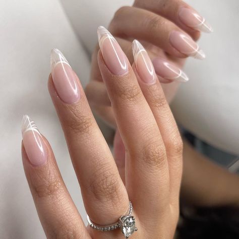 Gen Z Nail Art, Neutral French Tip, Gen Z Nails, Natural Nails Color, Color Nails Designs, Alternative Nails, Z Generation, Nail Designs Simple, Nail Lengths